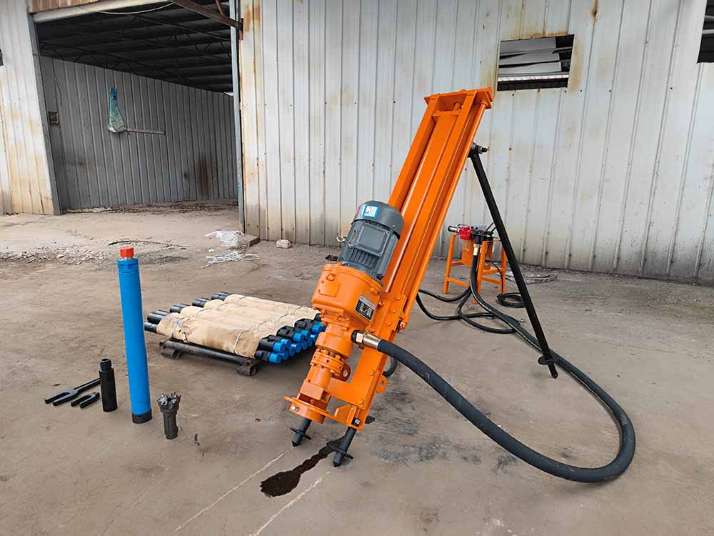 Mining machinery small portable electric DTH drilling rig