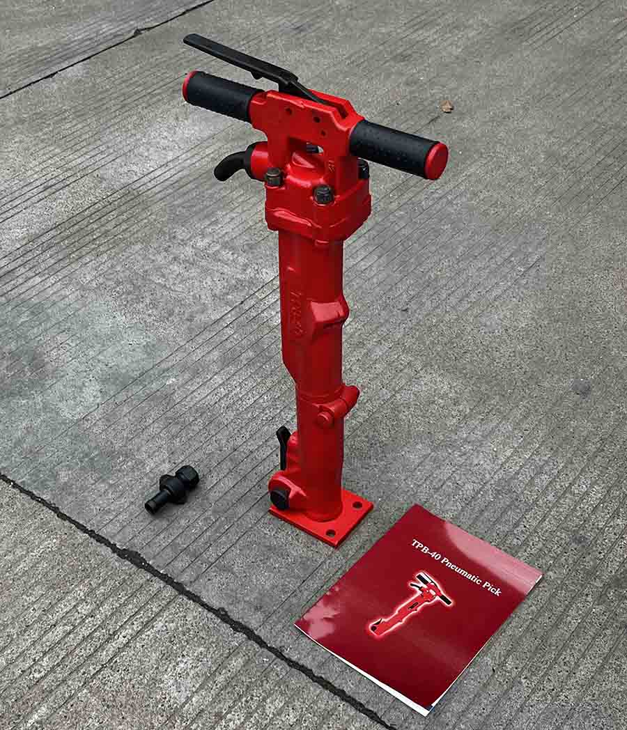 Small rock drill machinery TPB-40 pneumatic air pick breaker hammer