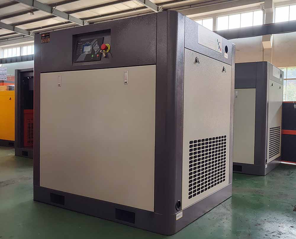 Wholesale high quality stationary electric frequency rotary screw air compressors