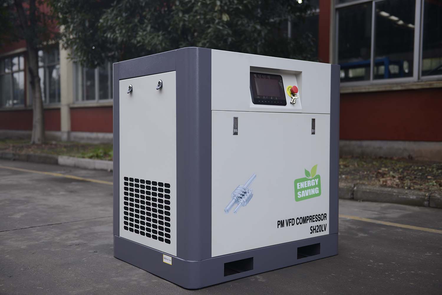 Energy saving variable frequency screw air compressor 15kw 20hp