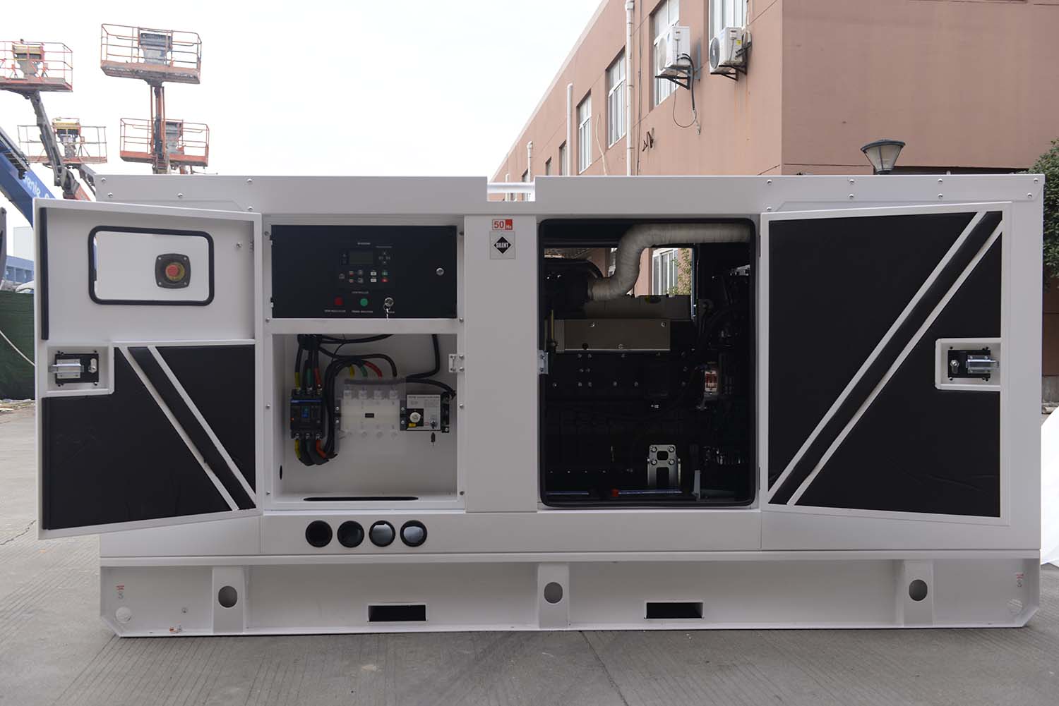 High performance silent diesel generator 120kw/150kva