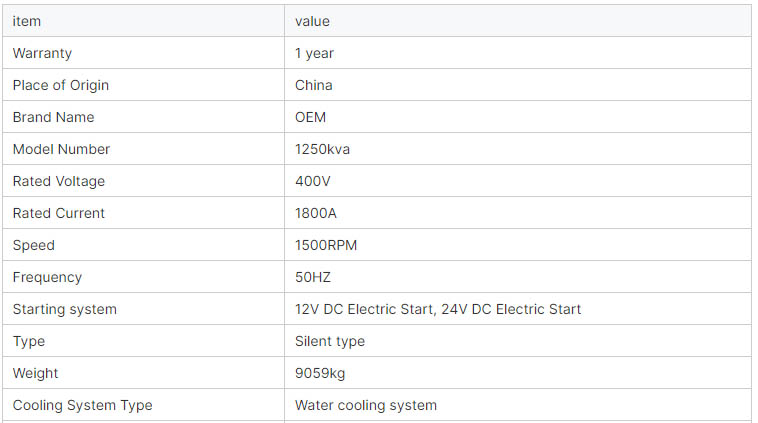 diesel generator