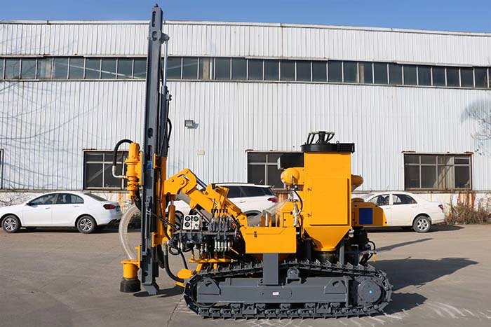 Mining rock drill machines crawler borehole DTH drilling rig