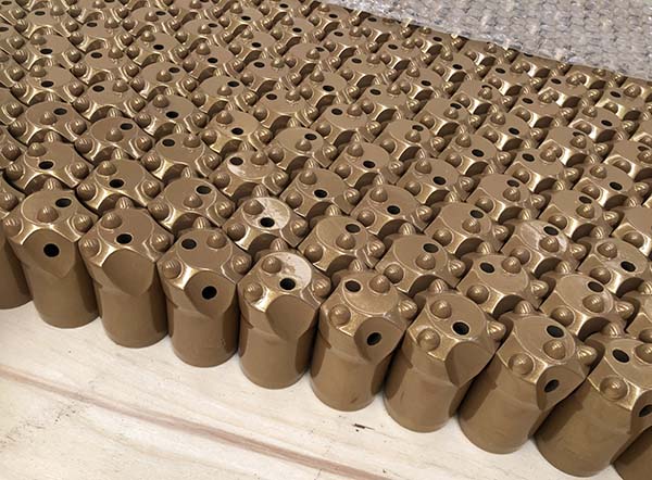 Tapered  button drill bits for rock drilling machine