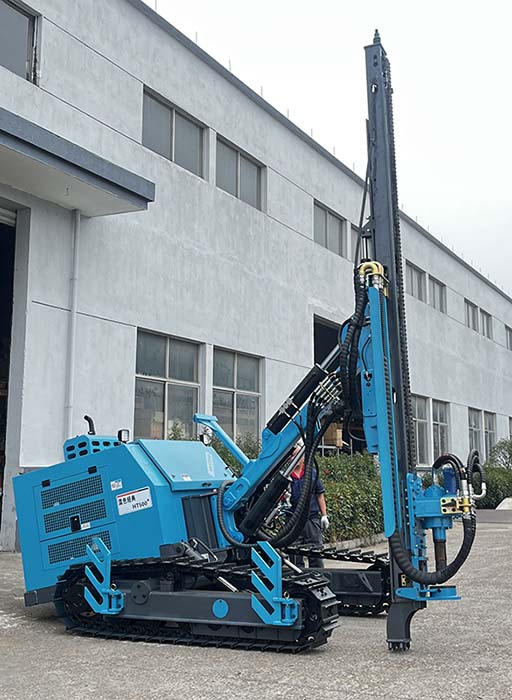 Truck mounted drill machine borehole DTH drilling rig