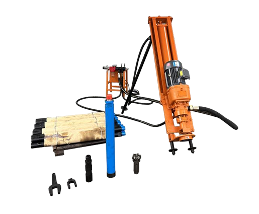 Electric DTH drilling rig